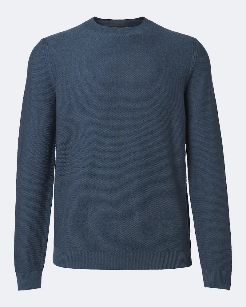 Slowear Pullover aus Schurwolle Blau