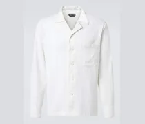 Hemd aus Baumwolle und Seide