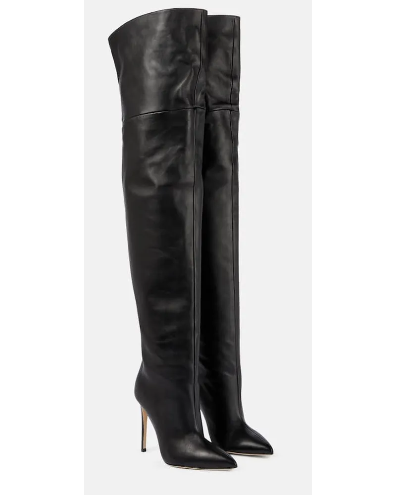 Paris Texas Overknee-Stiefel Schwarz