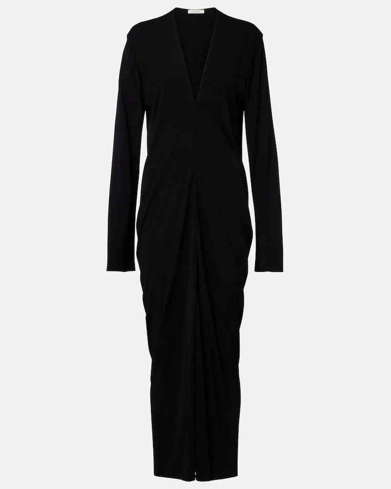 The Row Maxikleid Cassin Schwarz