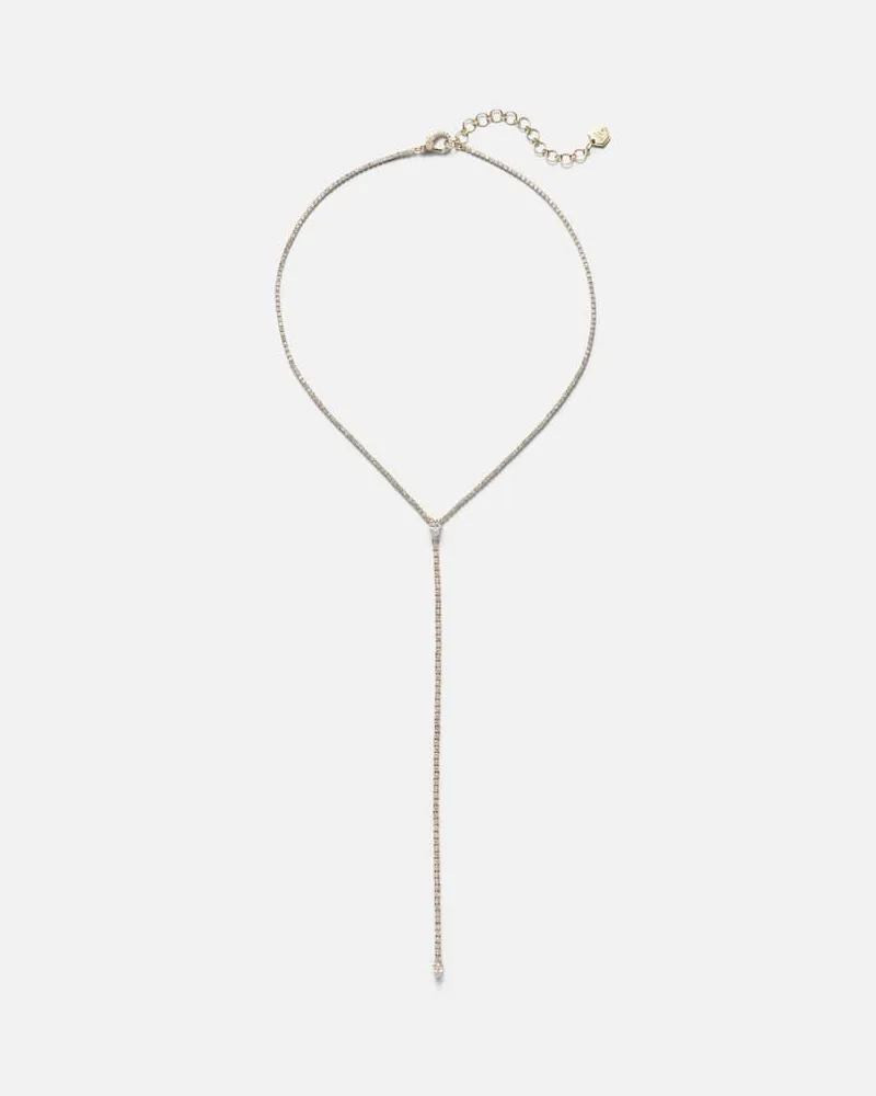 SHAY Halskette aus 18kt Gelbgold mit Diamanten Gold