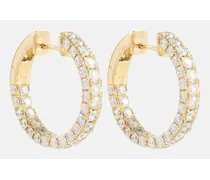 Ohrringe aus 18kt Gelbgold mit Diamanten