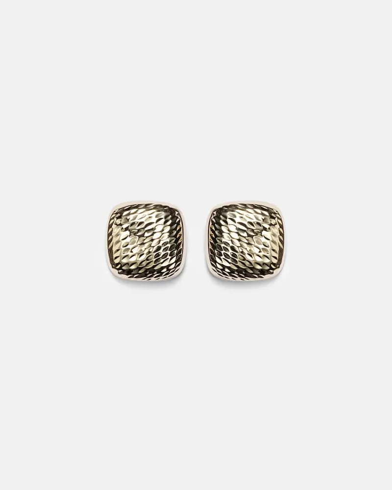 Stone & Strand Ohrringe Bond aus 14kt Gelbgold Gold
