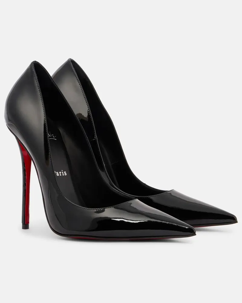 Christian Louboutin Pumps Miss Z 120 aus Lackleder Schwarz