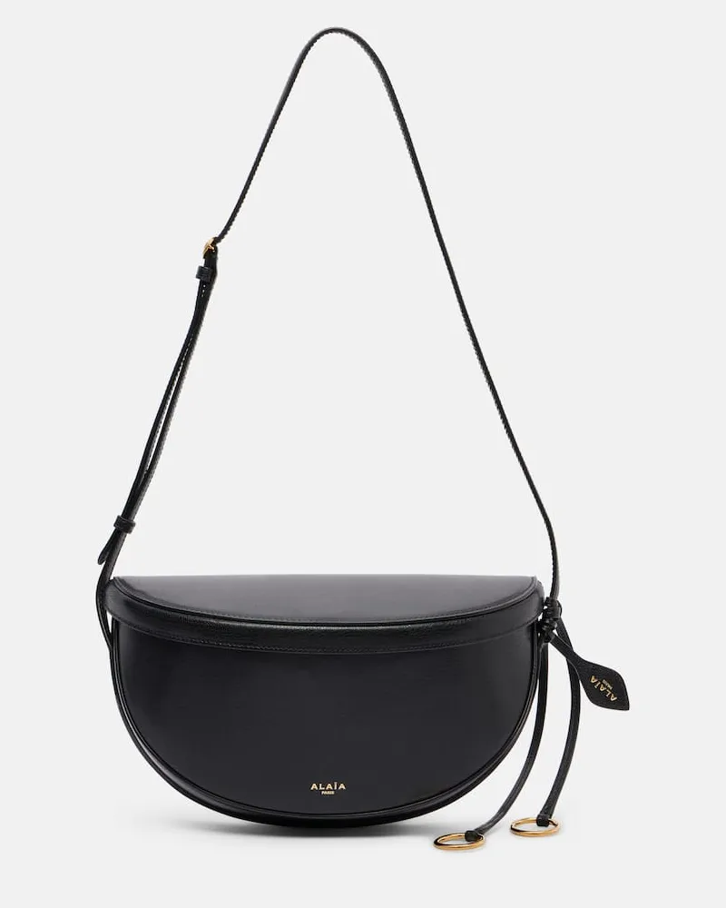 Alaïa Alaïa Schultertasche Hip Small aus Leder Schwarz