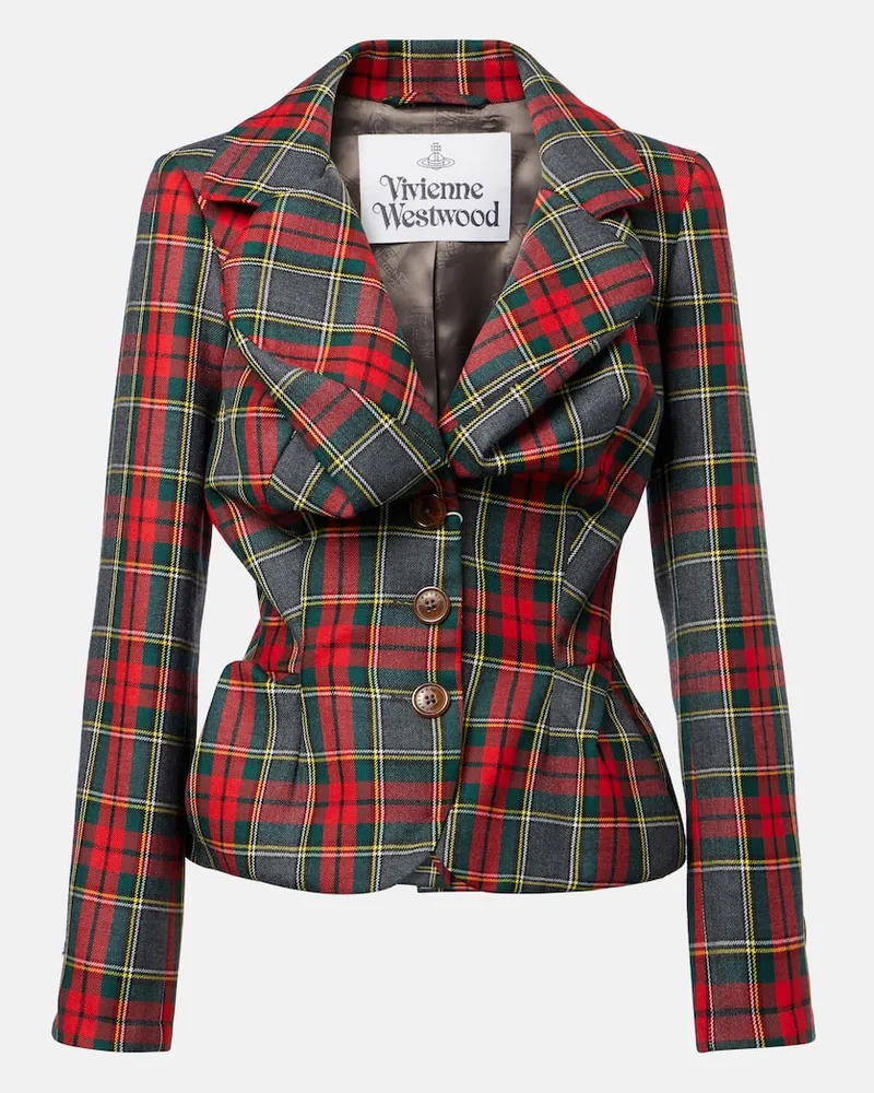 Vivienne Westwood Blazer aus Schurwolle Rot
