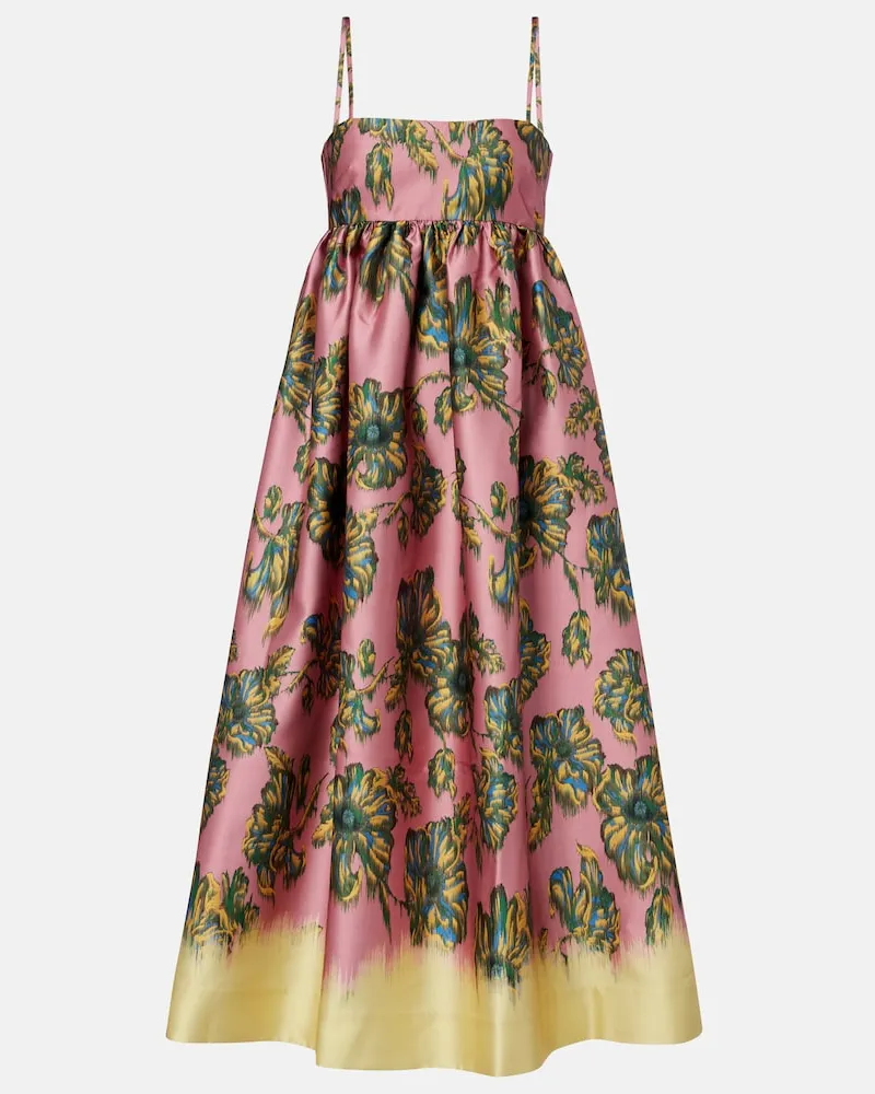 ALEMAIS Alémais Midikleid Faye Rosa