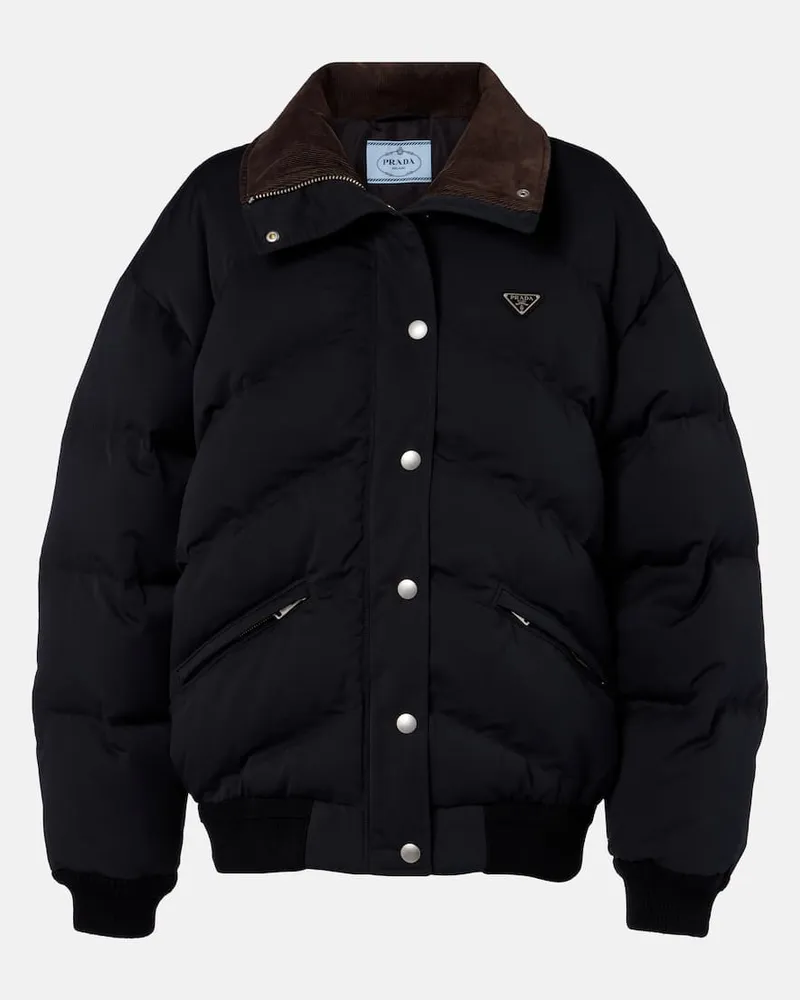 Prada Daunenjacke Schwarz