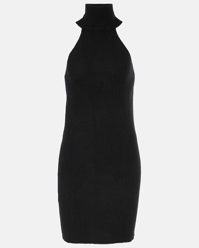 Lisa Yang Minikleid Carmen aus Kaschmir Schwarz