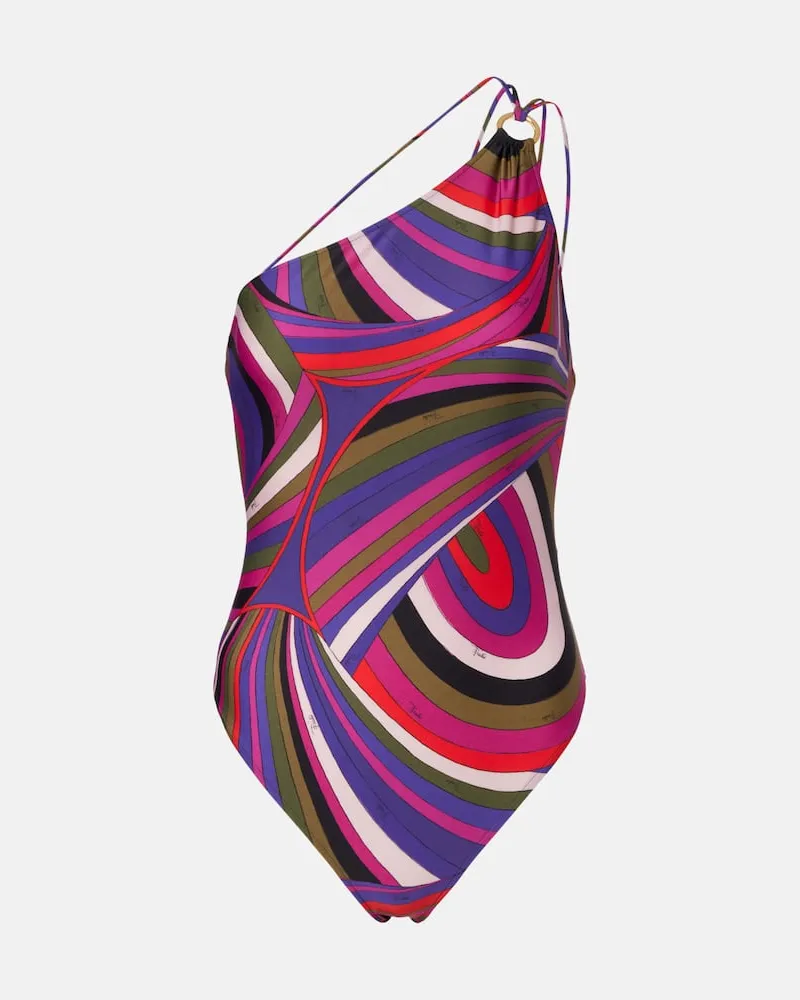 Emilio Pucci Badeanzug Iride Multicolor