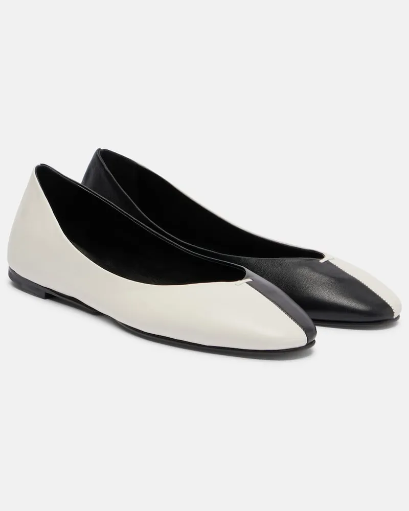 Jacquemus Ballerinas Ballerines aus Leder Schwarz