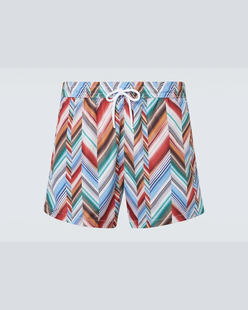 Missoni Badeshorts Zigzag Multicolor
