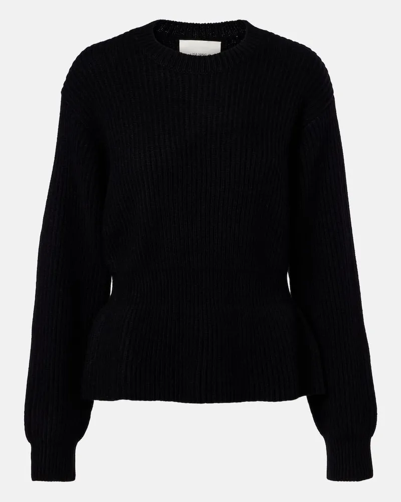 Lisa Yang Pullover Miriella aus Kaschmir Schwarz
