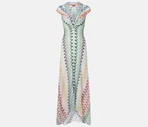 Maxikleid aus Häkelstrick