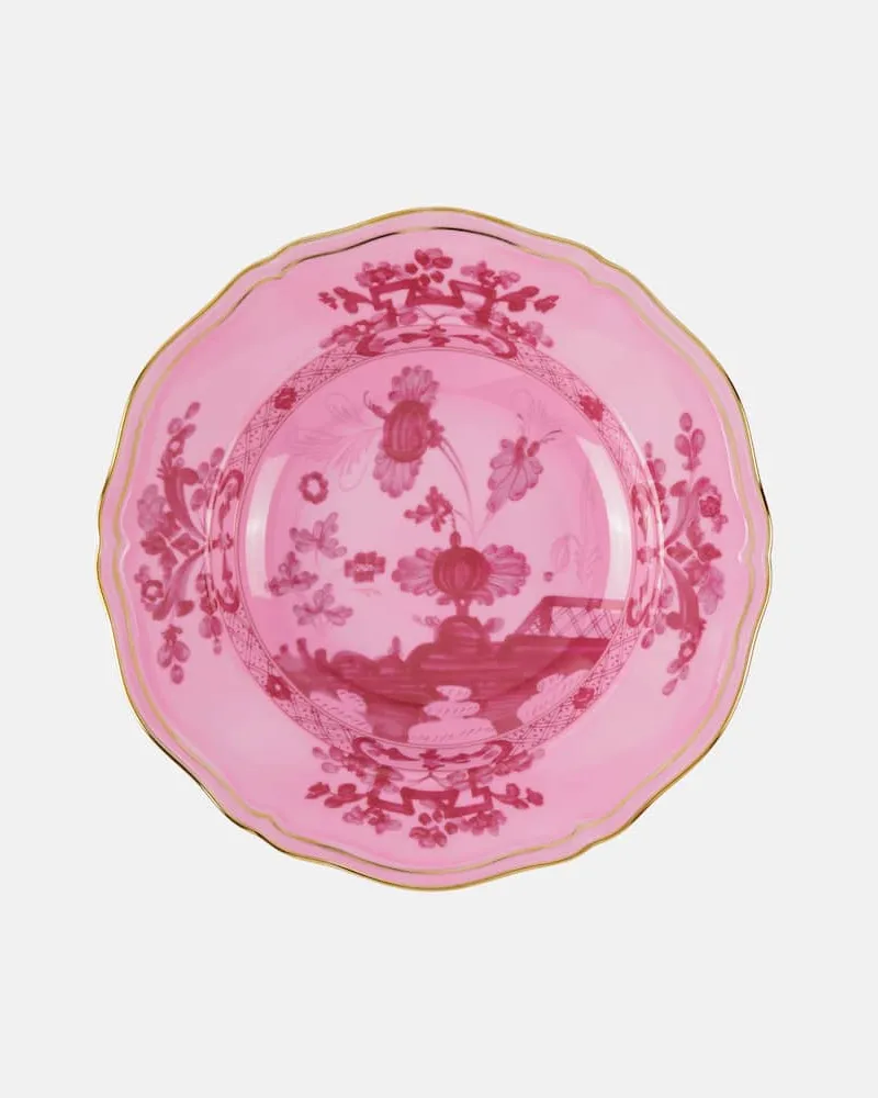 Ginori 1735 Suppenteller Oriente Italiano Pink