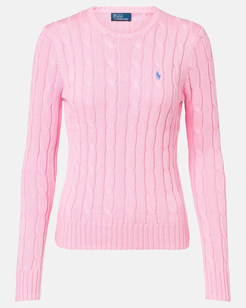 Ralph Lauren Pullover aus Baumwolle Rosa