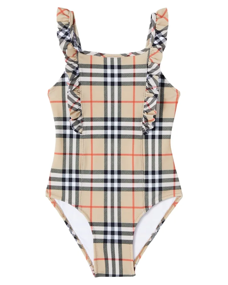 Burberry Badeanzug Burberry Check Beige
