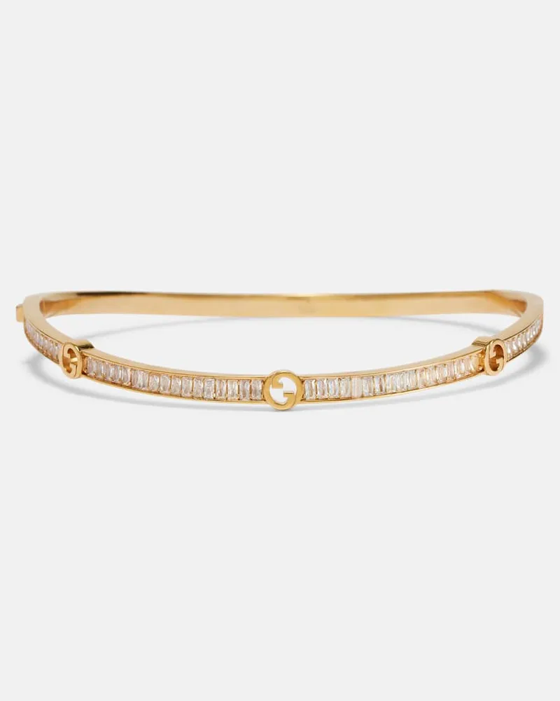 Gucci Choker Gucci Blondie mit Kristallen Gold