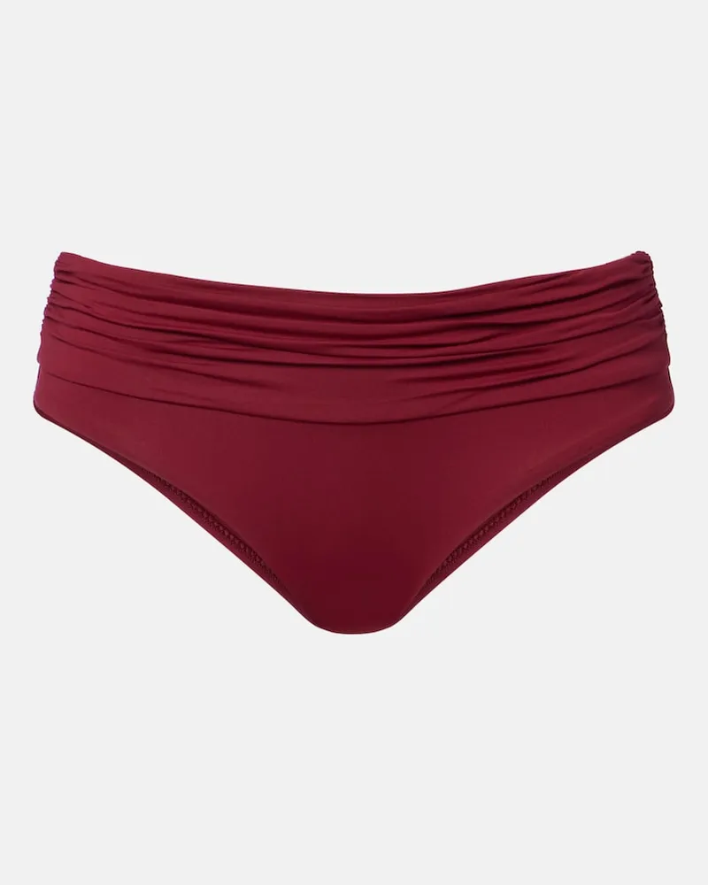 Melissa Odabash Bikini-Höschen Bel Air Burgunderrot