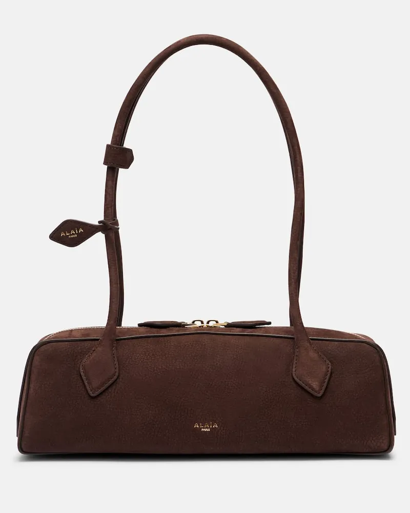 Alaïa Alaïa Schultertasche Le Teckel Medium Braun