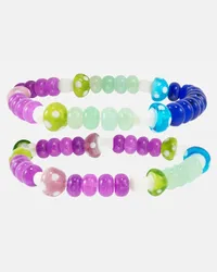 Roxanne First Set Mushroom aus zwei Armbaendern aus Quarz Multicolor