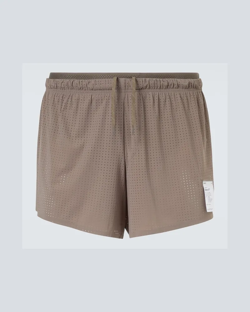 Satisfy Laufshorts Space-O Grau