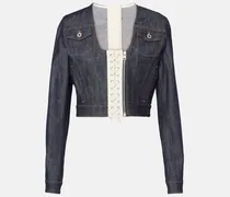 Cropped-Jeansjacke
