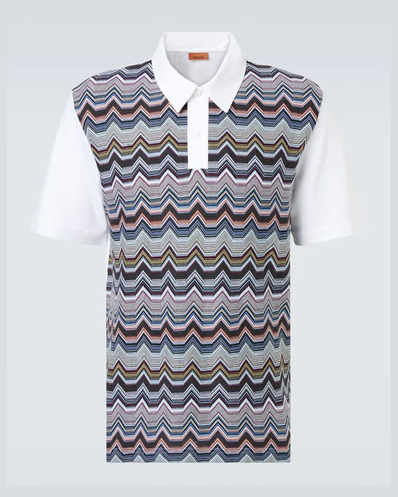 Missoni Polohemd aus Baumwolle Multicolor