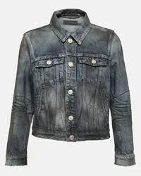 Balenciaga Jeansjacke Blau