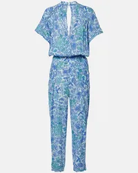 Poupette St Barth Bedruckter Jumpsuit Multicolor