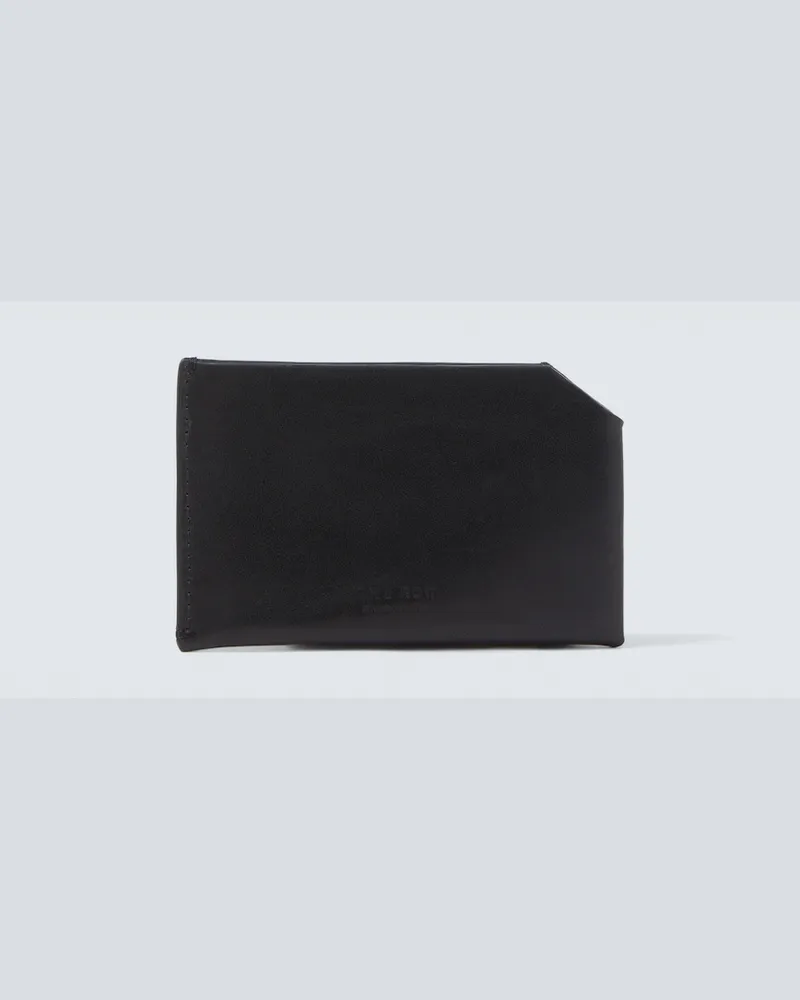 The Row Portemonnaie aus Leder Schwarz