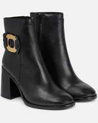 See by Chloé See By Chloe Ankle Boots Chany aus Leder Schwarz