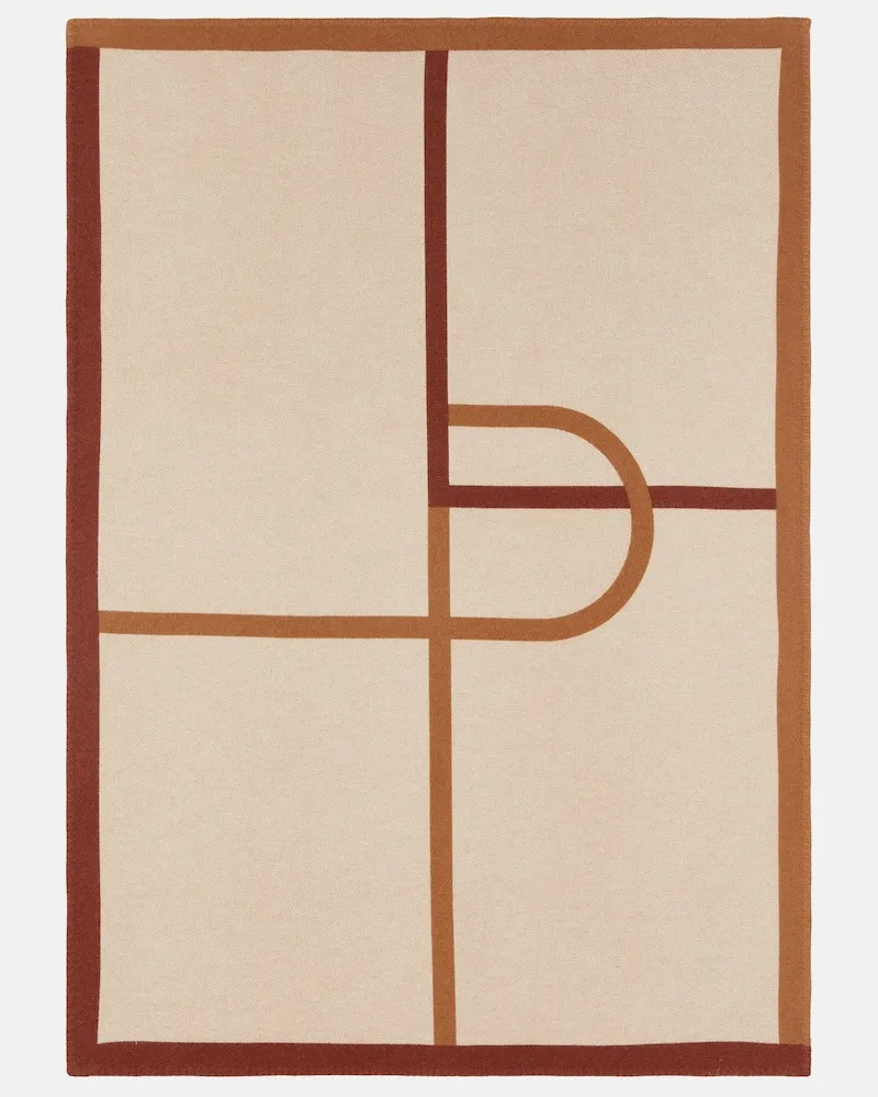 Loro Piana Decke aus Kaschmir Beige
