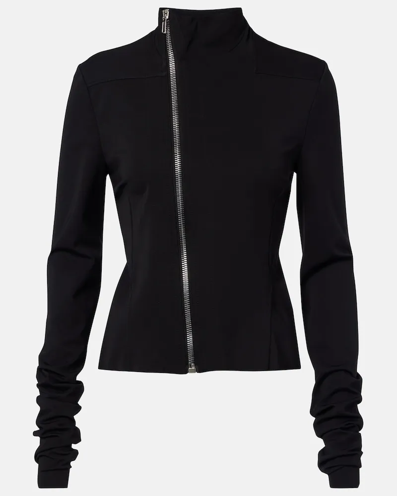 Rick Owens Naska Bikerjacke Gary Schwarz