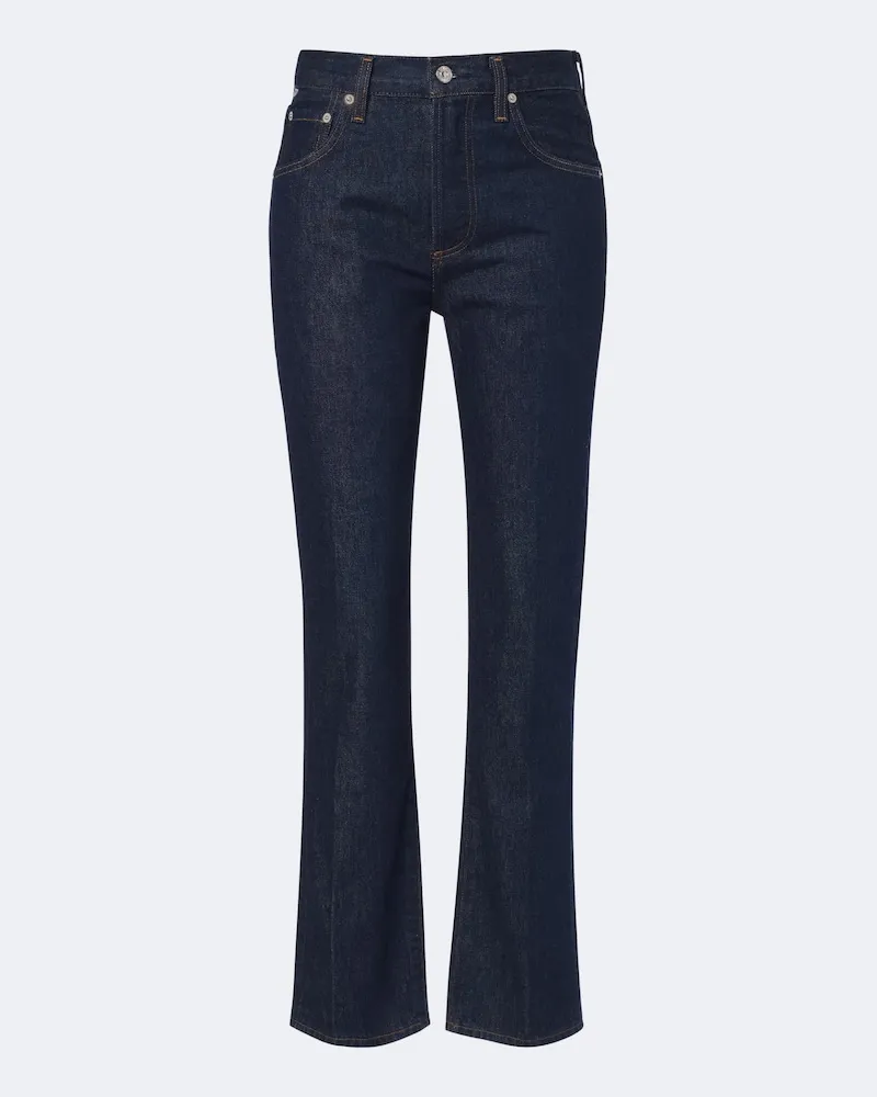 Citizens of humanity Straight Jeans '90s French Blau