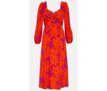 Bedrucktes Midikleid Evie