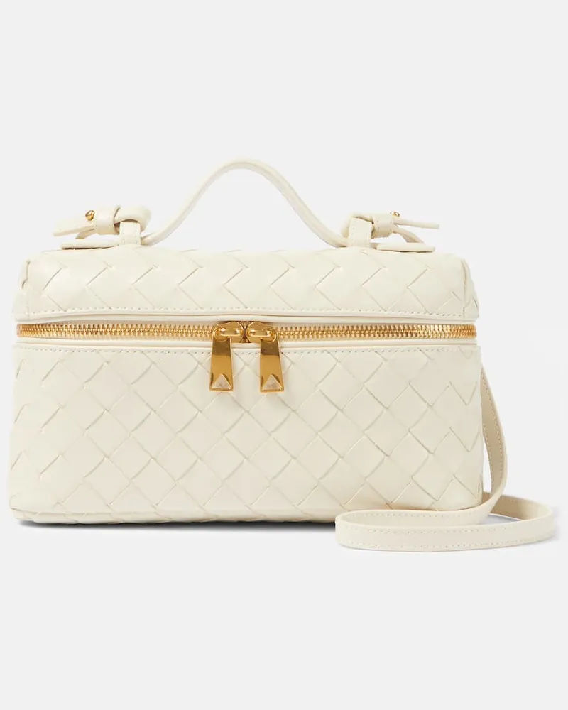 Bottega Veneta Schultertasche Bang Bang aus Leder Weiß