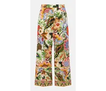 Bedruckte Culottes aus Baumwolle