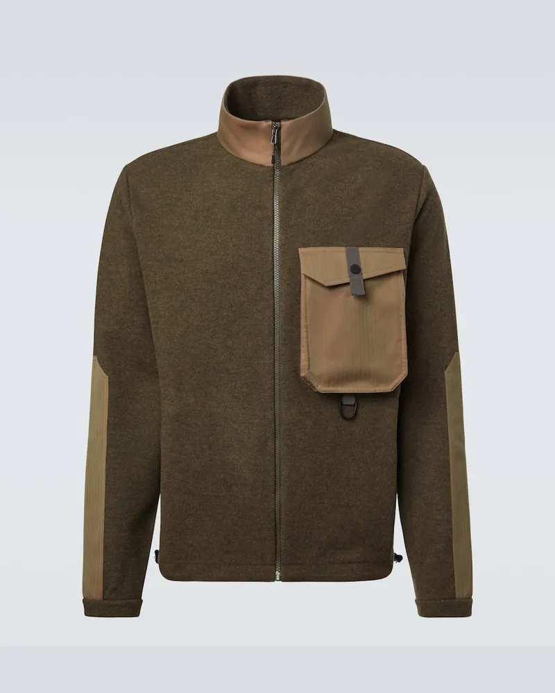 SEASE Jacke Explorer aus Schurwolle Grün