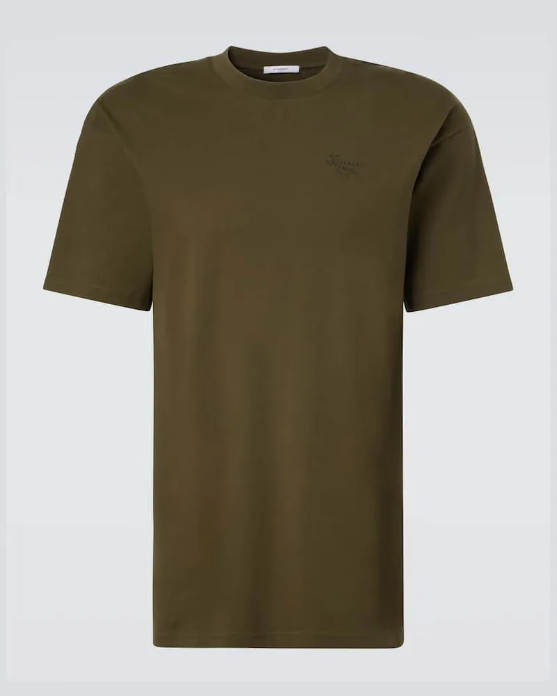 Givenchy T-Shirt aus Baumwoll-Jersey Grün