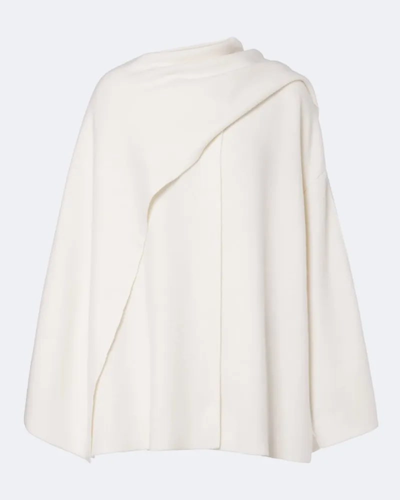 Lisa Yang Cardigan Nessa aus Kaschmir Weiß