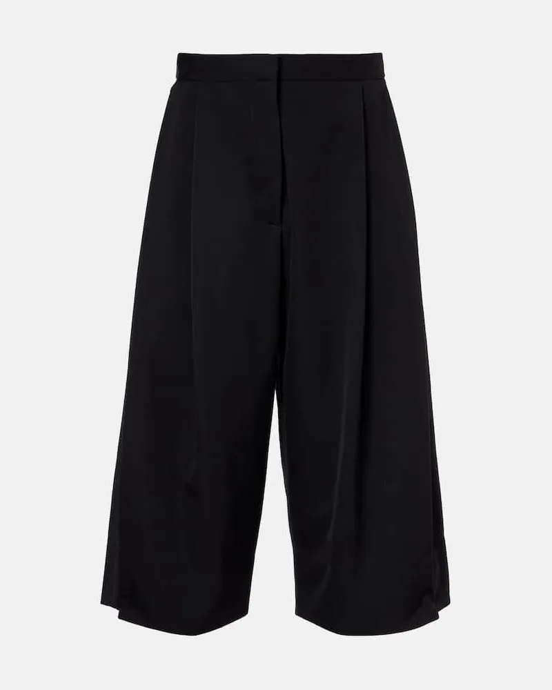 The Row Bermuda-Shorts Kalyan aus Wolle Schwarz