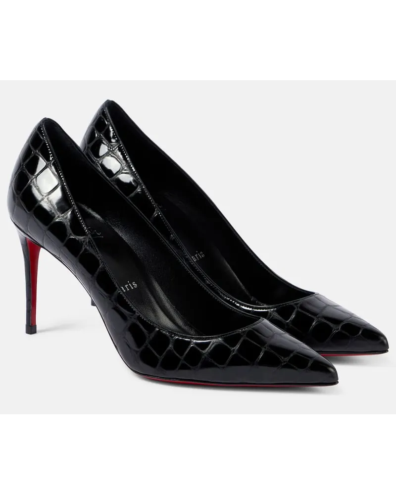 Christian Louboutin Pumps Kate 85 aus Leder Schwarz