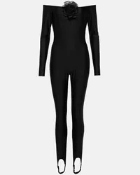 Giuseppe di Morabito Verzierter Jumpsuit aus Jersey Schwarz