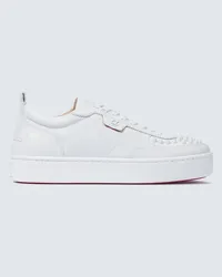 Christian Louboutin Sneakers Happyrui Spikes Weiss