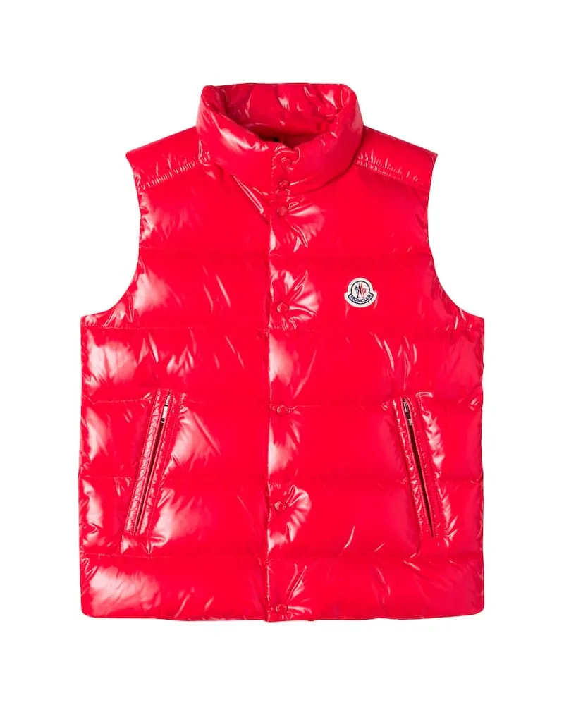 Moncler Daunenweste Tib Rot