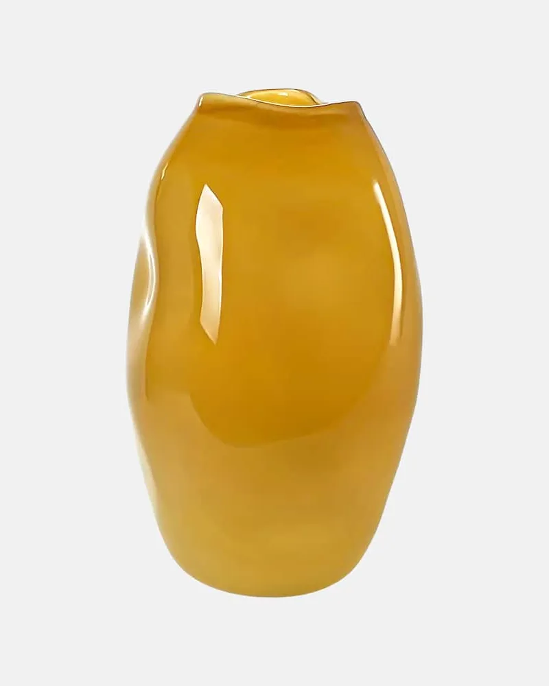 Alexa Lixfeld Vase Meteorite Gelb