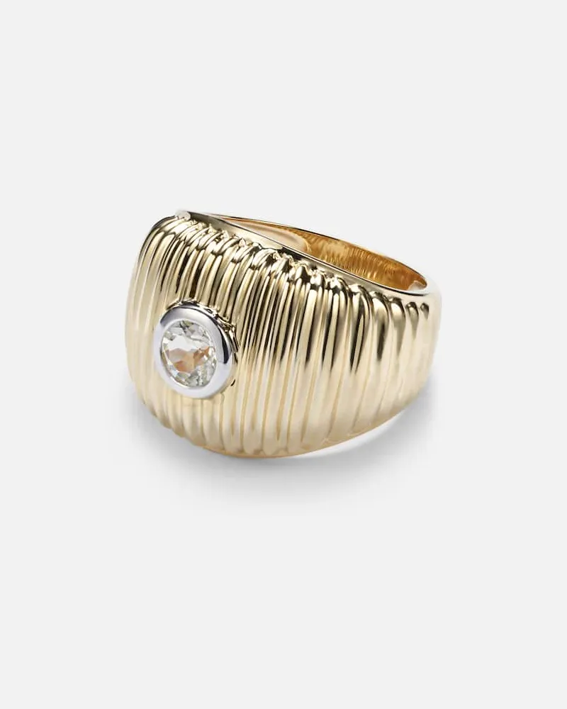 Yvonne Léon Yvonne Léon Ring aus 9kt Gelbgold mit Topas Gold