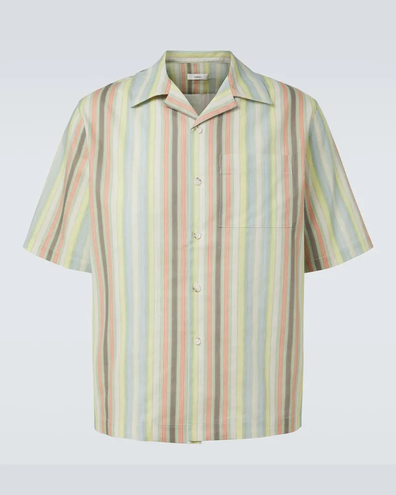 COMMAS Hemd aus Leinen Multicolor