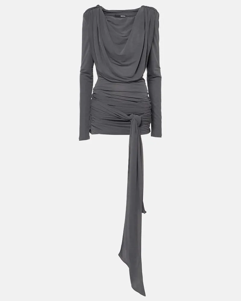 ROTATE Birger Christensen Minikleid Grau